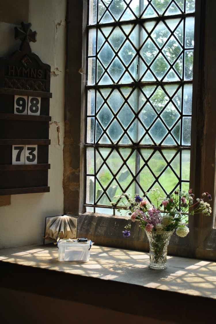 colorful flowers in vase on table