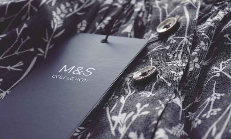 fabric with two buttons